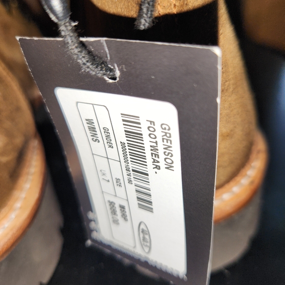 Grenson Brown Suede Boots - Picture 4 of 6